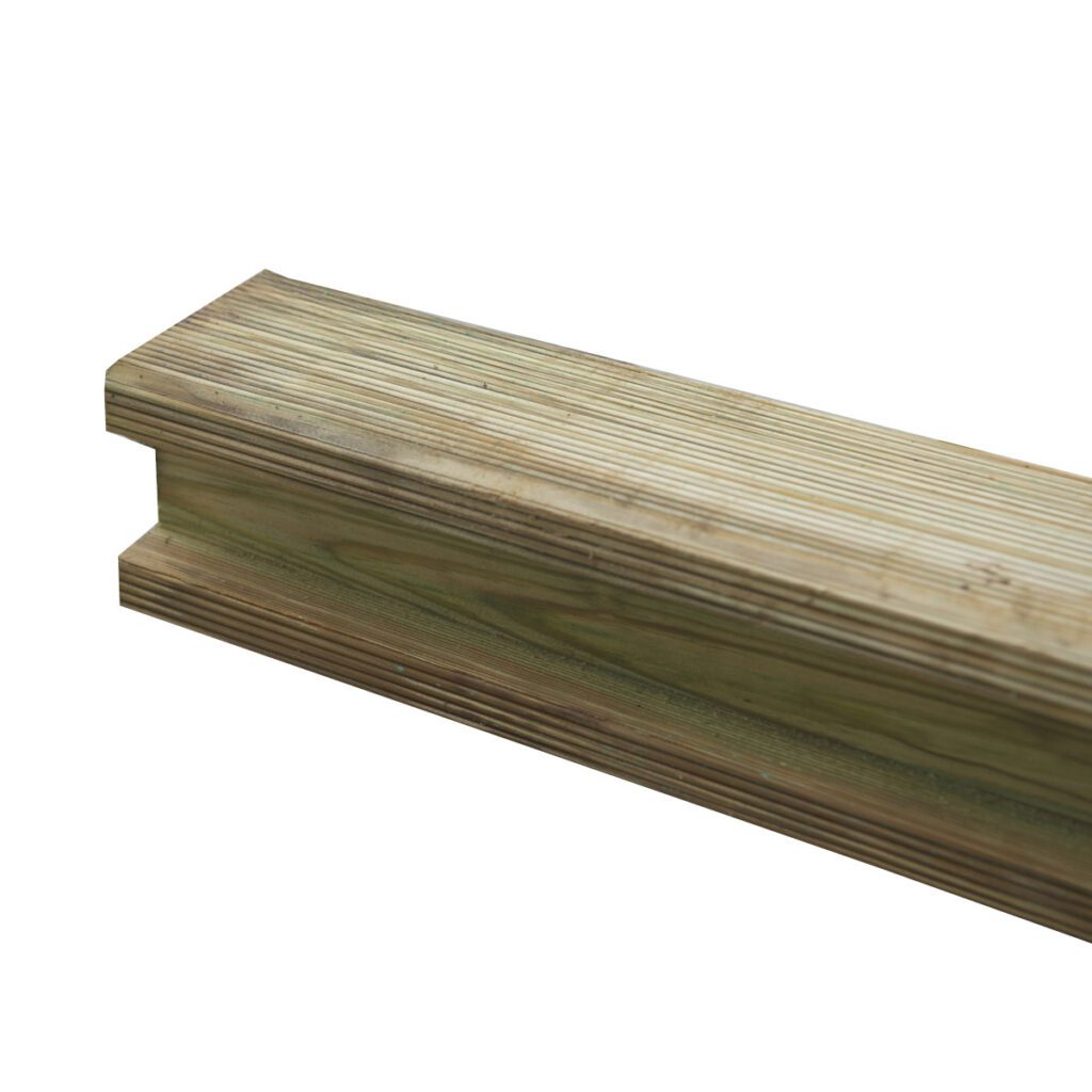 Forest Garden Reeded Slotted Post 8ft – Pack of 6 5013053135112 2